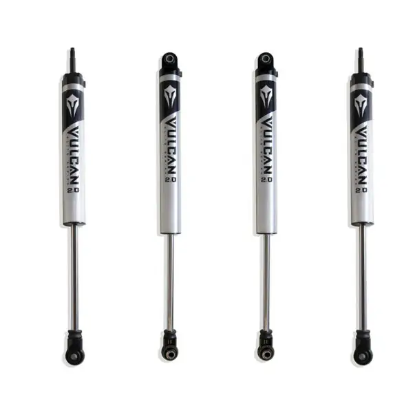 MaxTrac Front & Rear Vulcan Series IFP Shocks – 2.5"-3" Lift Height for 2007-2018 Jeep JK Wrangler-889730V