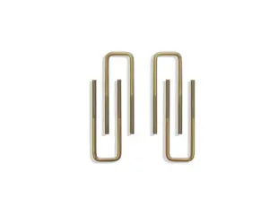 MaxTrac Square U-Bolts 10" x 2.625" x 9/16" (2" Blocks)-910102