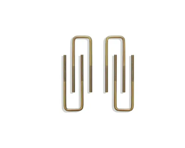 MaxTrac Square U-Bolts 10" x 2.625" x 9/16" (2" Blocks)-910102