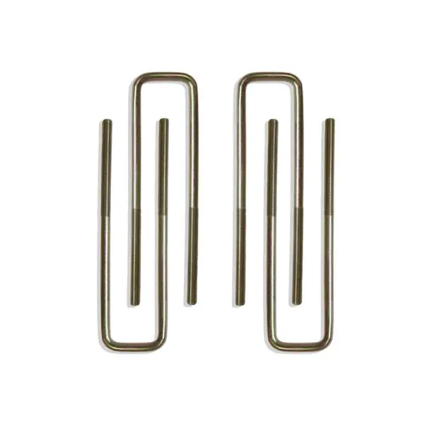 MaxTrac Square U-Bolts 15.5" x 2.625" x 9/16" for 6"-7" Blocks for 2007-2024 Silverado/Sierra 1500-910106