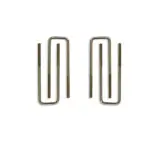 MaxTrac Square U-Bolts (9" x 3.125" x 9/16") for 2004-2020 F-150 2WD-913109