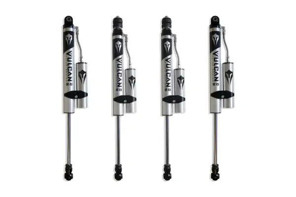 MaxTrac Front & Rear Vulcan Series Reservoir Shocks – 2.5" Lift Height for 2017-2024 F-250/F-350 4WD-943325VR