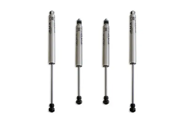 MaxTrac Front and Rear Fox 2.0 Performance Series Shocks – 4" Lift Height for 2017-2024 F-250/F-350 4WD-943340F