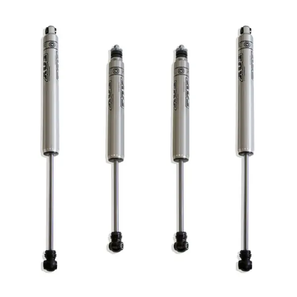 MaxTrac Front and Rear Fox 2.0 Performance Series Shocks – 4" Lift Height for 2017-2024 F-250/F-350 4WD-943340F
