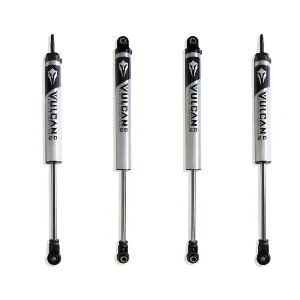 MaxTrac Front & Rear Vulcan Series IFP Shocks – 4" Lift Height for 2017-2024 F-250/F-350 4WD-943340V