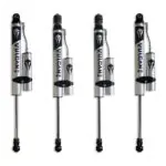 MaxTrac Front & Rear Vulcan Series Reservoir Shocks – 4″ Lift Height for 2013-2024 RAM 3500 4WD without Factory Rear Air Ride-947340VR
