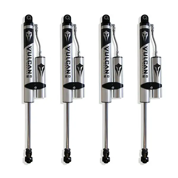 MaxTrac Front & Rear Vulcan Series Reservoir Shocks – 4.5″ Lift Height for 2020-2024 Jeep Gladiator-949942VR