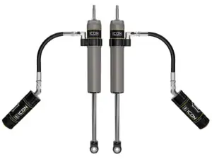 ICON V.S. 2.5 Remote Reservoir 0-1 Rear Lift Shocks for 2014 Toyota Tacoma