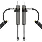 ICON V.S. 2.5 Remote Reservoir 0-1 Rear Lift Shocks w-CDCV for 2014 Toyota Tacoma