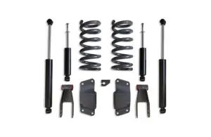MaxTrac 2″/4″ Lowering Kit with Coils for V6 Models for 1988-1998 Silverado/Sierra 1500-K330524-6