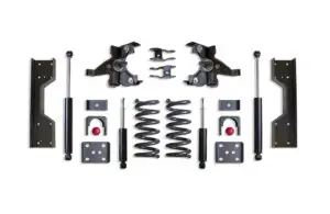 MaxTrac 4"/6" Lowering Kit with LD Rotors for V6 Models for 1988-1998 Silverado/Sierra 1500 2WD-K330546L-6