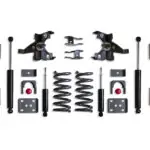 MaxTrac 4"/6" Lowering Kit for V8 with LD Rotors for 1988-1998 Silverado/Sierra 1500-K330546L-8