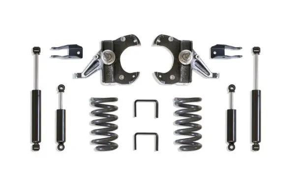 MaxTrac 5.5"/5" Lowering Kit for 1973-1987 C10 with 1.25" Thick Rotors-K331155H