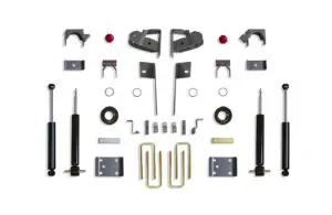 MaxTrac 2"/4" Lowering Kit with Struts for 2019-2024 Silverado/Sierra 1500 2WD/4WD-K331924S