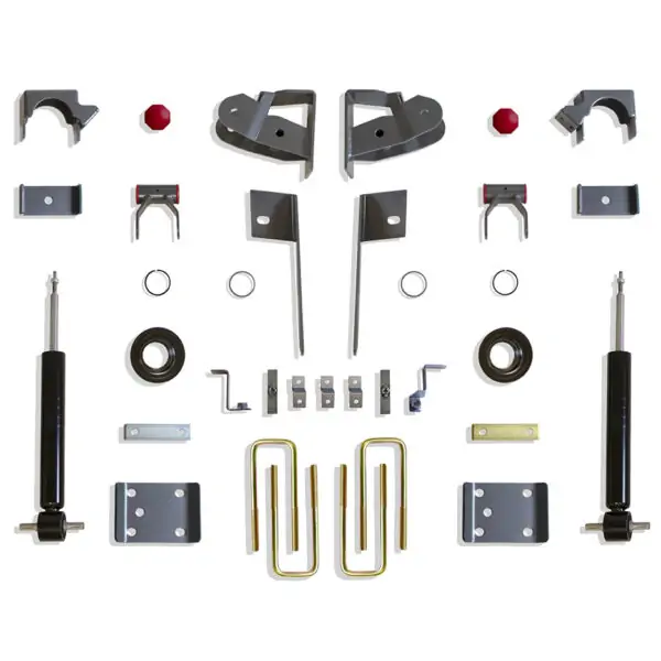 MaxTrac 2"/4" Lowering Kit with Struts for 2019-2024 Silverado/Sierra 1500 2WD/4WD-K331924S