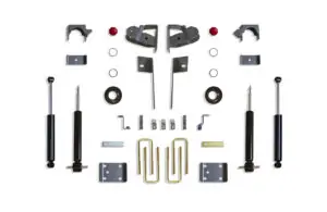 MaxTrac 3"/5" Lowering Kit with Struts for 2019-2024 Silverado/Sierra 1500 2WD/4WD-K331935S