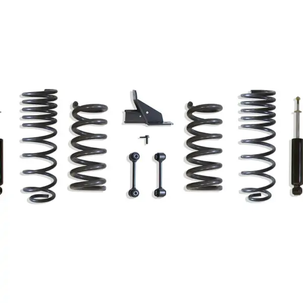 MaxTrac 2"/4" Lowering Kit for 2009-2024 RAM 1500 5-Lug 2WD 4DR V8-K332924-8