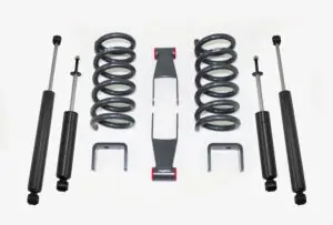 MaxTrac 2"/3" Lowering Kit for 1998-2009 Ranger 4 Cyl-K333023-4
