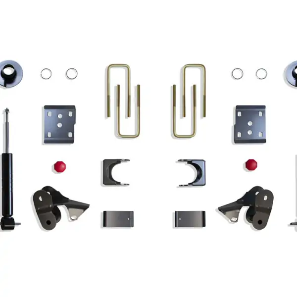 MaxTrac 2"/4" Lowering Kit with Struts for 2015-2024 F-150 2WD/4WD-K333224S