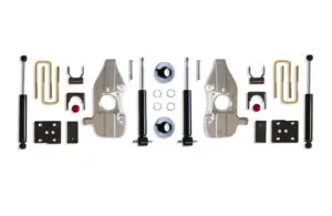 MaxTrac 3"/5" Lowering Kit with Spindles/Struts for 2015-2020 F-150 2WD/4WD-KC333235S