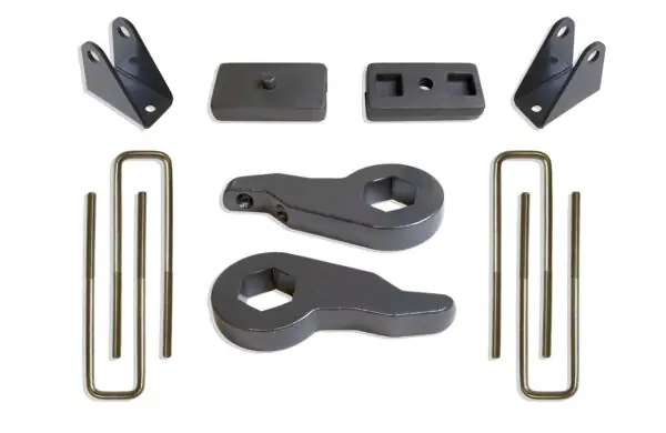 MaxTrac 2.5"/1" Leveling Kit with Shock Extenders for 2001-2010 Silverado/Sierra 1500HD/2500HD/3500HD-K880731