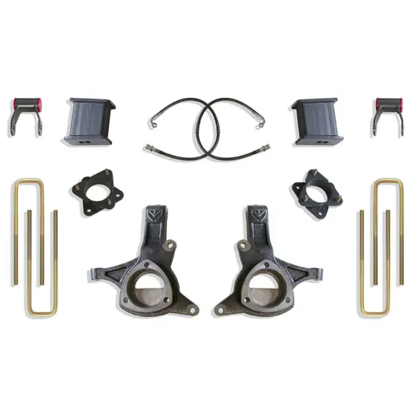 MaxTrac 7.5" Lift Kit with MaxTrac Shocks and Cast Steel Arms for 2007-2016 Silverado/Sierra 1500 2WD-K881375