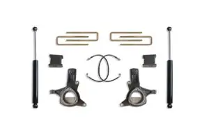 MaxTrac 5" Lift Kit with MaxTrac Shocks and Stamped Steel Arms for 2016-2018 Silverado/Sierra 1500 2WD-K881753