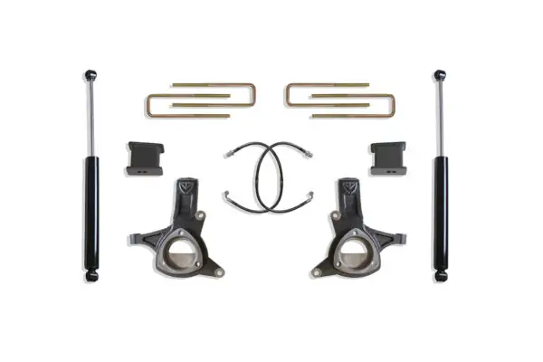 MaxTrac 5" Lift Kit with MaxTrac Shocks and Stamped Steel Arms for 2016-2018 Silverado/Sierra 1500 2WD-K881753