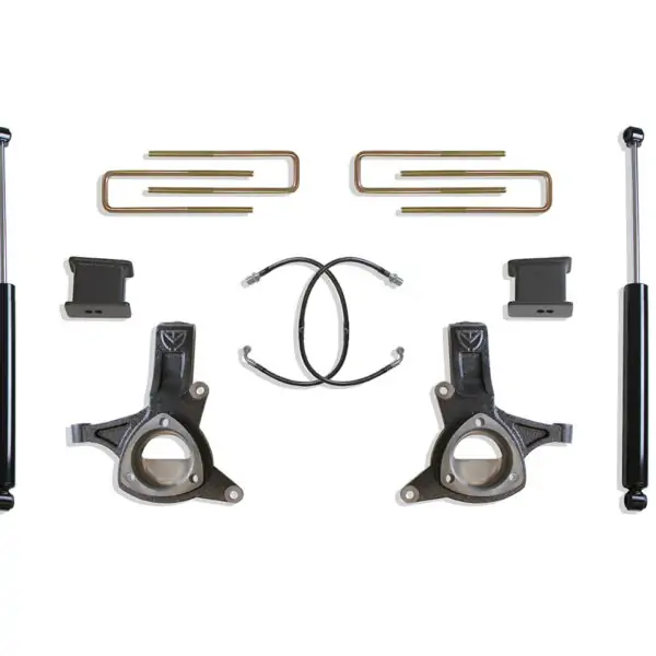 MaxTrac 5" Lift Kit with MaxTrac Shocks and Stamped Steel Arms for 2016-2018 Silverado/Sierra 1500 2WD-K881753