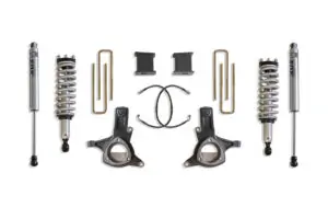 MaxTrac 7" Lift Kit with Fox Shocks for 2016-2018 Silverado/Sierra 1500 2WD (Stamped Steel Arms)-K881774F