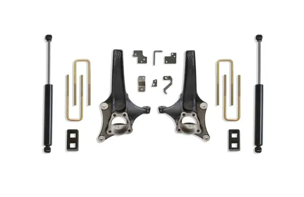 MaxTrac 3.5″ Lift Kit with Shocks for 2019-2024 Silverado/Sierra 1500 2WD-K881932
