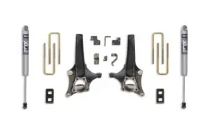 MaxTrac 3.5" Lift Kit with Fox Shocks for 2019-2024 Silverado/Sierra 1500 2WD-K881932F
