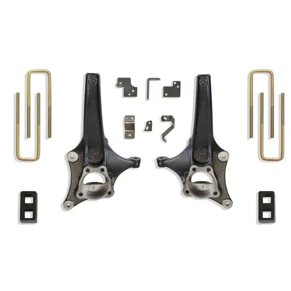 MaxTrac 3.5" Lift Kit with Fox Shocks for 2019-2024 Silverado/Sierra 1500 2WD-K881932F