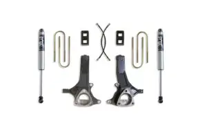 MaxTrac 4.5" Lift Kit with Fox Shocks for 2002-2008 RAM 1500 2WD-K882145F