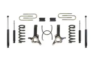 MaxTrac 6.5" Lift Kit with 4.125" x 16.5" U-Bolts and MaxTrac Shocks for 2003-2008 RAM 3500 2WD Diesel Dually Models-K882262DXL