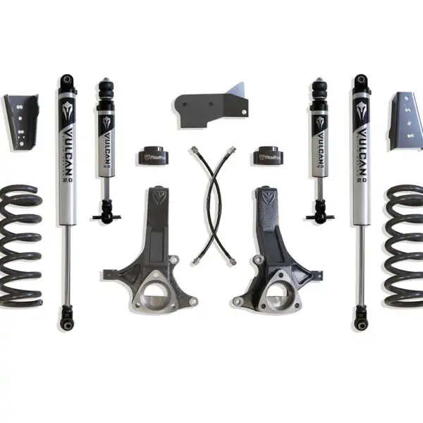 MaxTrac 6.5" Lift Kit with Vulcan Series IFP Shocks for 2009-2024 RAM 1500 5-Lug 2WD EcoDiesel-K882464V