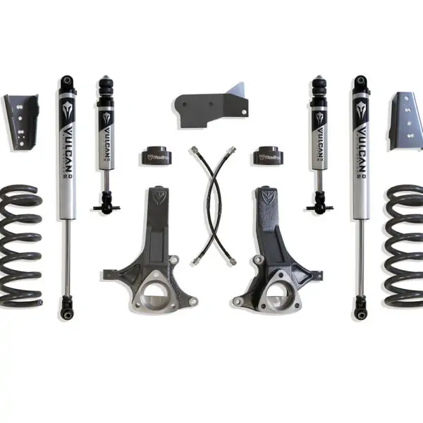 MaxTrac 7″ Lift Kit with Vulcan Series IFP Shocks for 2009-2024 RAM 1500 4.7L 2WD-K882470V