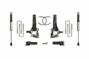 MaxTrac 4" Lift Kit with Fox Shocks for 2009-2014 F-150 2WD-K883442F