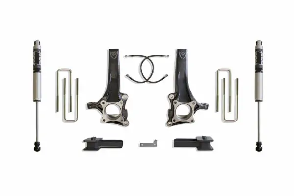 MaxTrac 4" Lift Kit with Fox Shocks for 2009-2014 F-150 2WD-K883442F