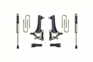 MaxTrac 4" Lift Kit with Fox Shocks for 2021-2024 F-150 2WD-K884142F