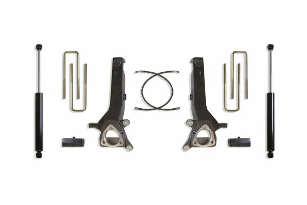 MaxTrac 4" Lift Kit with Shocks for 2004-2024 Titan 2WD-K885342