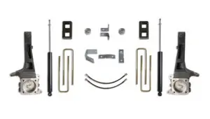 MaxTrac 4" Lift Kit with MaxTrac Shocks for 2005-2023 Tacoma 6-Lug 2WD-K886842