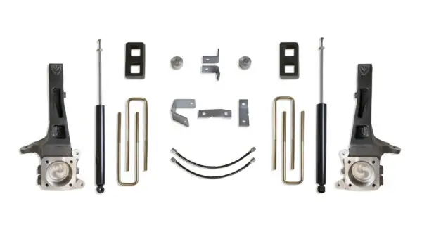 MaxTrac 4" Lift Kit with MaxTrac Shocks for 2005-2023 Tacoma 6-Lug 2WD-K886842