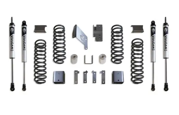 MaxTrac 3" Lift Kit with Vulcan Series IFP Shocks for 2007-2018 Jeep JK Wrangler-K889730V