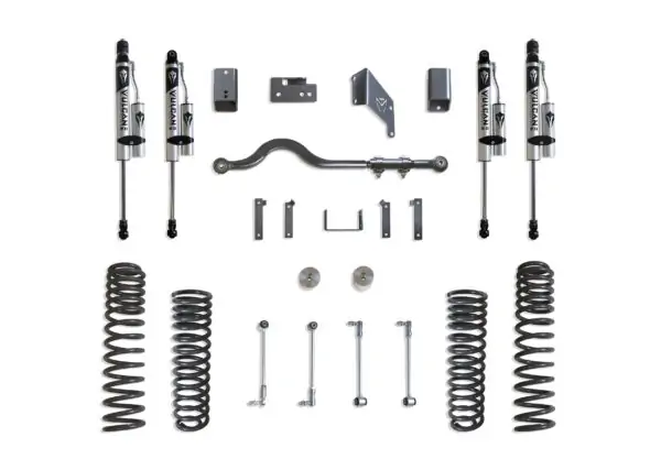 MaxTrac 4.5" Lift Kit with Vulcan Series Reservoir Shocks for 2007-2018 Jeep JK Wrangler-K889745VR