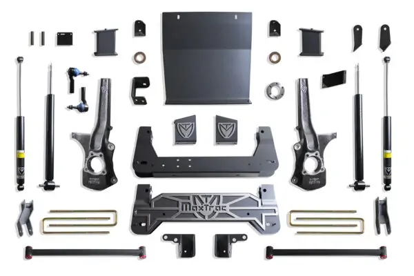 MaxTrac 7"-8" Lift Kit for 2019-2024 Silverado/Sierra 1500 4WD (Including Trail Boss/AT4)-K941975