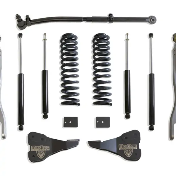 MaxTrac 2.5″ Lift Kit with 4-Links and Shocks for 2017-2022 F-250/F-350 4WD Diesel-K943325L