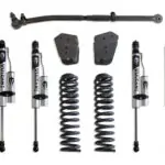 MaxTrac 2.5" Lift Kit with Vulcan Reservoir Shocks for 2017-2022 F-250/F-350 4WD Diesel-K943325VR