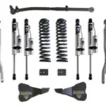 MaxTrac 2.5" Lift Kit with 4-Links and Vulcan Reservoir Shocks for 2017-2022 F-250/F-350 4WD Diesel-K943325VRL