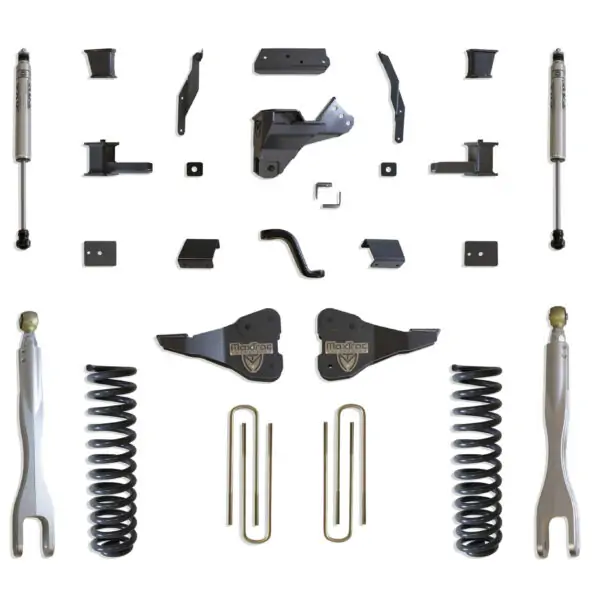 MaxTrac 6" Lift Kit with 4-Links and Fox Shocks for 2017-2022 F-250/F-350 4WD Diesel-K943362FL